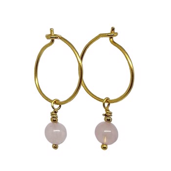 Kjøb Risvig Jewelry model creol-rosa her på din klokker og smykke shop